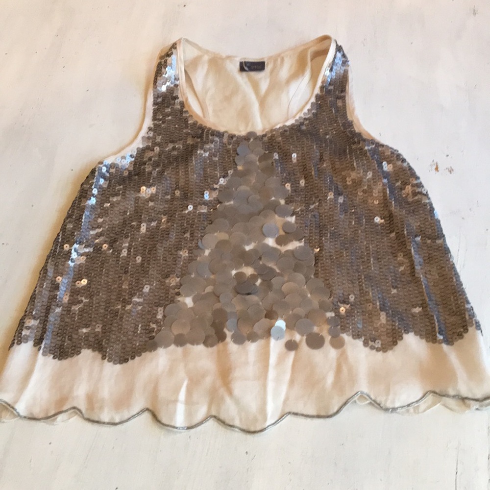 Gorgeous sequin blouse!